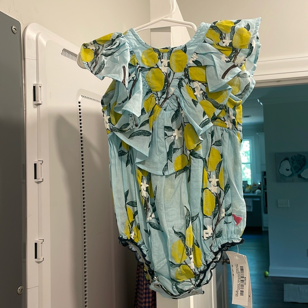 Pink chicken lemon bubble 6-12 month nwt